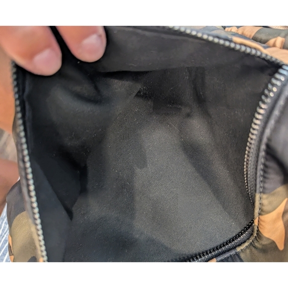 Badgley Mischka Camouflage Backpack 13x12x5 - Picture 10 of 15